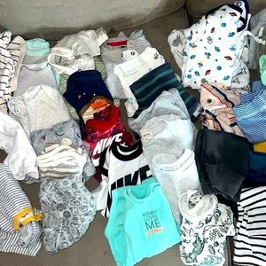 44 piece Baby boy clothes bundle